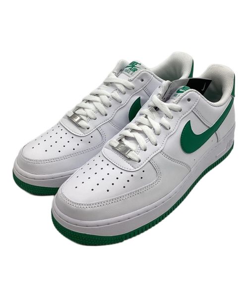 NIKE（ナイキ）NIKE (ナイキ) スニーカーAIR FORCE1(エアフォース1) ホワイト×グリーン サイズ:US9 未使用品の古着・服飾アイテム