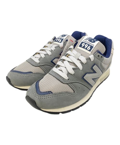 NEW BALANCE（ニューバランス）NEW BALANCE (ニューバランス) ローカットスニーカー グレー サイズ:23.5㎝ 未使用品の古着・服飾アイテム