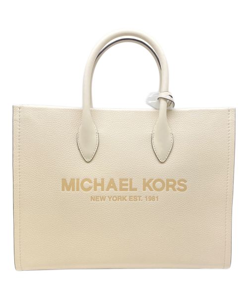 MICHAEL KORS（マイケルコース）MICHAEL KORS (マイケルコース) 2WAYバッグ ベージュの古着・服飾アイテム