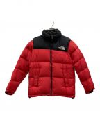 THE NORTH FACEザ ノース フェイス）の古着「ヌプシジャケット」｜レッド×ブラック