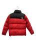 THE NORTH FACE (ザ ノース フェイス) ヌプシジャケット レッド×ブラック サイズ:SIZE　L：12800円