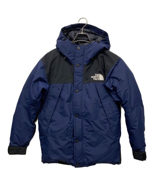 THE NORTH FACE（ザ ノース フェイス）THE NORTH FACE (ザ ノース フェイス) マウンテンダウンジャケット ネイビー×ブラック サイズ:Mの古着・服飾アイテム