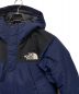 THE NORTH FACE (ザ ノース フェイス) マウンテンダウンジャケット ネイビー×ブラック サイズ:M：27000円