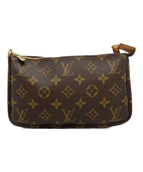 LOUIS VUITTON（ルイ ヴィトン）LOUIS VUITTON (ルイ ヴィトン) ポシェット・アクセソワール ブラウンの古着・服飾アイテム