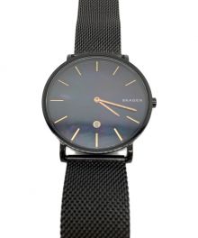 SKAGEN（スカーゲン）の古着「SKAGEN　リストウォッチ」｜ブラック