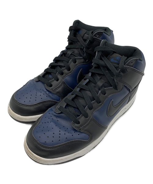 NIKE（ナイキ）NIKE (ナイキ) FRAGMENT (フラッグメント) ハイカットスニーカー ブラック×ネイビー サイズ:US9.5の古着・服飾アイテム