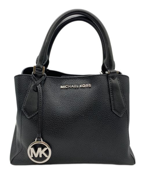 MICHAEL KORS（マイケルコース）MICHAEL KORS (マイケルコース) 2WAYバッグ ブラックの古着・服飾アイテム