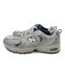 NEW BALANCE (ニューバランス) スニーカー ホワイト×ネイビー サイズ:27cm：8000円