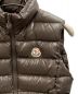 MONCLER (モンクレール) GHANYダウンベスト ブラウン サイズ:S：34800円