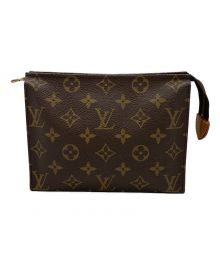 LOUIS VUITTON（ルイ ヴィトン）の古着「ポッシュトワレット19」｜ブラウン