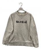 A.P.C. sacai×sacaiアーペーセー×サカイ）の古着「スウェット」｜グレー