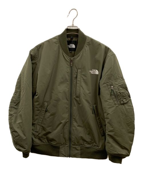 THE NORTH FACE（ザ ノース フェイス）THE NORTH FACE (ザ ノース フェイス) インサレーションボンバージャケット カーキ サイズ:Lの古着・服飾アイテム