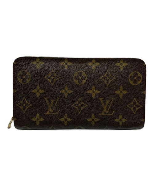 LOUIS VUITTON（ルイ ヴィトン）LOUIS VUITTON (ルイ ヴィトン) ポルトモネ・ジップ ブラウンの古着・服飾アイテム