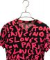 LOUIS VUITTON (ルイ ヴィトン) Tシャツ ブラック×ピンク サイズ:XS：35000円