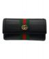 GUCCI（グッチ）の古着「コンチネンタルウォレット」｜ブラック