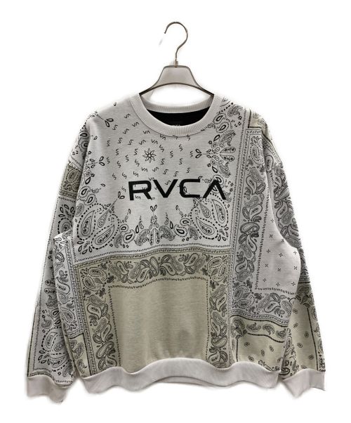 RVCA（ルーカ）RVCA (ルーカ) スウェット グレー サイズ:Lの古着・服飾アイテム