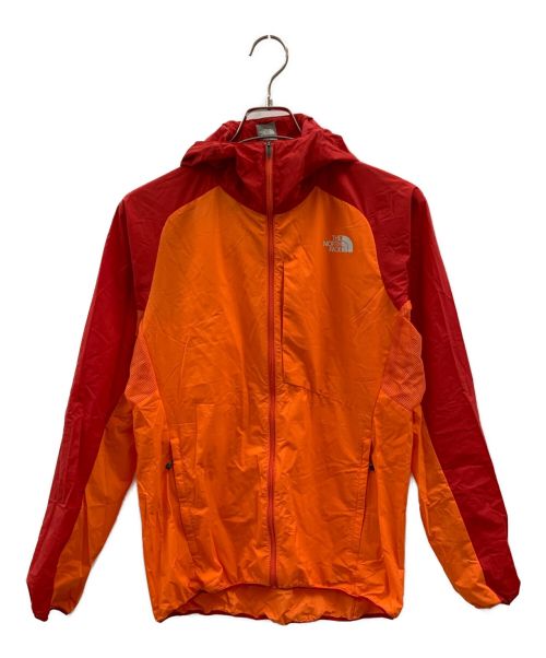 THE NORTH FACE（ザ ノース フェイス）THE NORTH FACE (ザ ノース フェイス) スワローテイルベントフーディ オレンジ×レッド サイズ:Mの古着・服飾アイテム