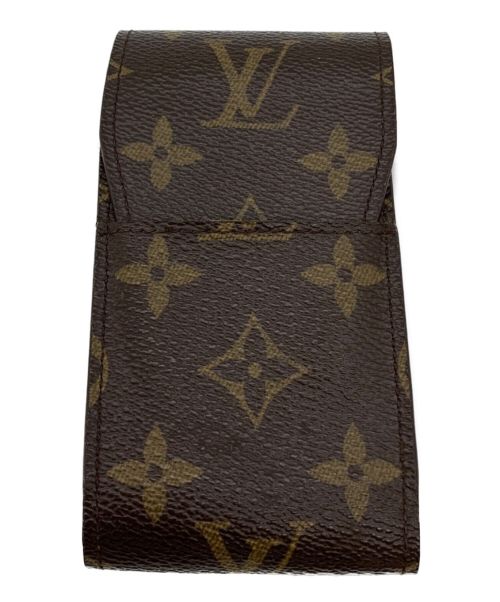 LOUIS VUITTON（ルイ ヴィトン）LOUIS VUITTON (ルイ ヴィトン) エテュイ・シガレット ブラウンの古着・服飾アイテム