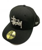 stussy×New Eraステューシー×ニューエラ）の古着「14stussy　キャップ」｜ブラック