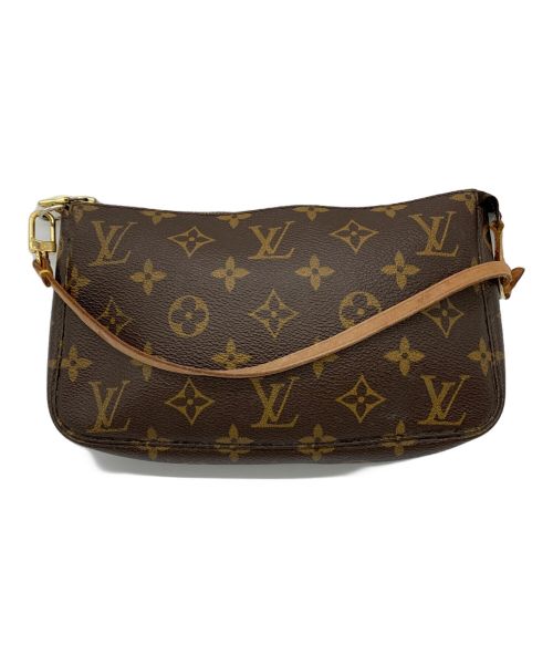 LOUIS VUITTON（ルイ ヴィトン）LOUIS VUITTON (ルイ ヴィトン) LOUIS VUITTON　ポシェット・アクセソワール ブラウンの古着・服飾アイテム