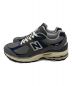 NEW BALANCE (ニューバランス) NEW BALANCE　スニーカー グレー×ネイビー サイズ:25：11000円