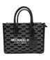 MICHAEL KORS（マイケルコース）の古着「MICHAEL KORS　2WAYバッグ」｜ブラック×シルバー