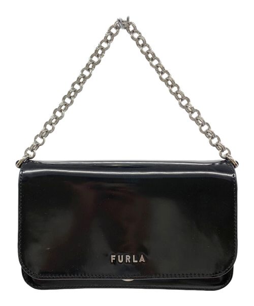 FURLA（フルラ）FURLA (フルラ) 2WAYバッグ ブラックの古着・服飾アイテム