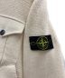 中古・古着 STONE ISLAND (ストーンアイランド) ニットジャケット オフホワイト サイズ:L：30000円