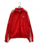 adidasアディダス）の古着「adidas　オーバーサイズ トラックトップ」｜レッド