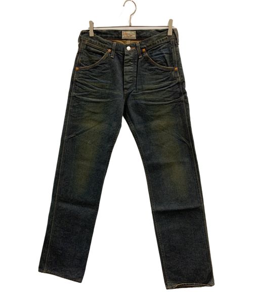 Wrangler（ラングラー）Wrangler (ラングラー) ben the rodeotailor (ベン ザ ロデオテーラー) 汚し加工デニムパンツ インディゴ サイズ:76ｃｍ(W30) 未使用品の古着・服飾アイテム