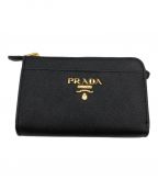 PRADAプラダ）の古着「PRADA（プラダ）コインケース」｜ブラック