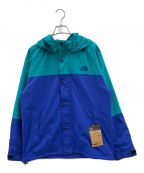 THE NORTH FACEザ ノース フェイス）の古着「THE NORTH FACE　ナイロンパーカー」｜グリーン×ブルー