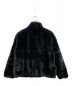 中古・古着 NIKE (ナイキ) AS W NSW JKT FAUX FUR ブラック×ホワイト サイズ:M：8000円