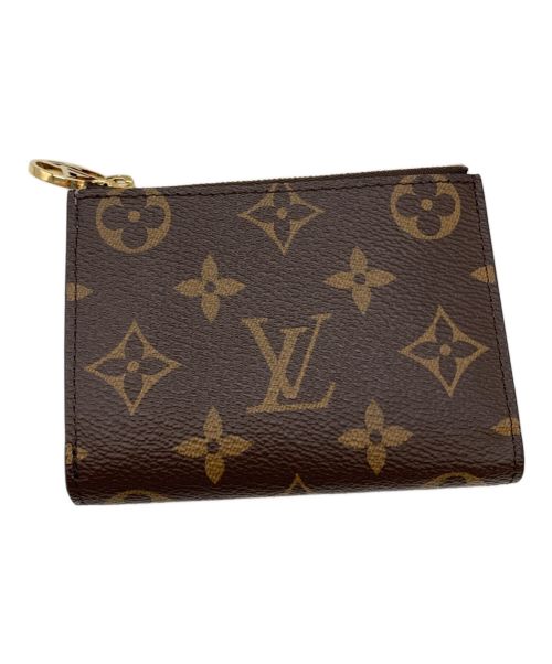 LOUIS VUITTON（ルイ ヴィトン）LOUIS VUITTON (ルイ ヴィトン) LOUIS VUITTON（ ルイ ヴィトン）ポルトフォイユ・リサ ブラウン×スカイブルーの古着・服飾アイテム