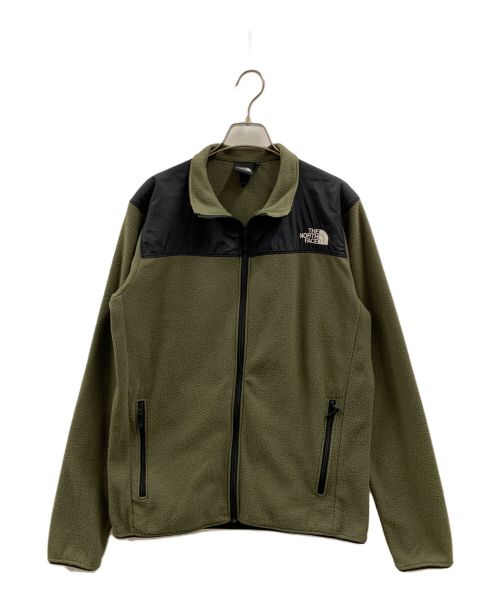 THE NORTH FACE（ザ ノース フェイス）THE NORTH FACE (ザ ノース フェイス) THE NORTH FACE　マウンテンバーサマイクロジャケット グリーン×ブラック サイズ:Lの古着・服飾アイテム