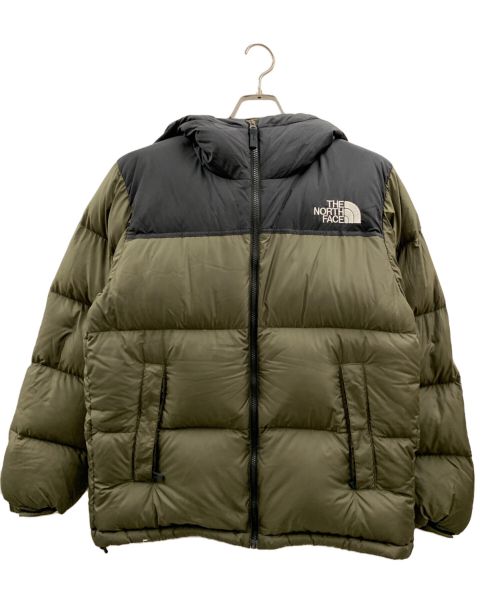 THE NORTH FACE（ザ ノース フェイス）THE NORTH FACE (ザ ノース フェイス) ヌプシフーディー グリーン サイズ:Lの古着・服飾アイテム