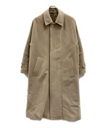 AURALEE（オーラリー）の古着「CASHMERE WOOL MOSSER BIG COAT」｜ベージュ