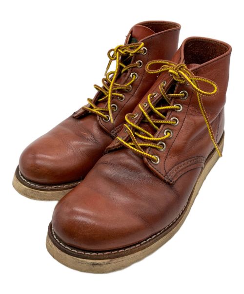 RED WING（レッドウィング）RED WING (レッドウィング) ワークブーツ ブラウン サイズ:25.5ｃｍの古着・服飾アイテム