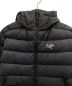 ARC'TERYX (アークテリクス) ダウンジャケット ブラック サイズ:M：30000円