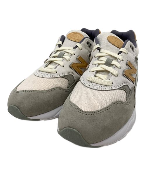 NEW BALANCE（ニューバランス）NEW BALANCE (ニューバランス) KITH (キス) NEW BALANCE（ニューバランス）スニーカー ベージュ×グレー サイズ:28cmの古着・服飾アイテム