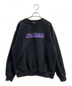 X-LARGEエクストララージ）の古着「X-LARGE　ロゴスウェット」｜ブラック