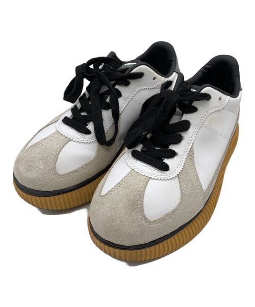 Onitsuka Tiger（オニツカタイガー）Onitsuka Tiger (オニツカタイガー) Onitsuka Tiger(オニツカタイガー) 厚底スニーカー ホワイト サイズ:23.5cmの古着・服飾アイテム