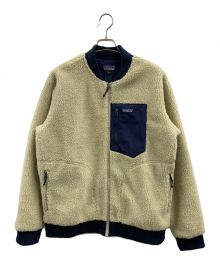 Patagonia（パタゴニア）の古着「レトロXボマージャケット」｜アイボリー×ネイビー