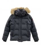 CANADA GOOSEカナダグース）の古着「Wyndham Parka Fusion Fit Heritage」｜ネイビー