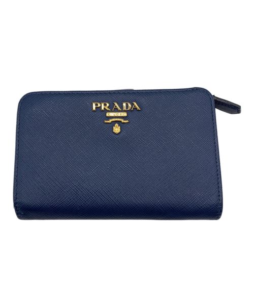 PRADA（プラダ）PRADA (プラダ) 財布 ネイビーの古着・服飾アイテム