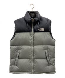 THE NORTH FACE（ザ ノース フェイス）の古着「THE NORTH FACE　ダウンベスト」｜ブラック×グレー