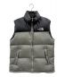 THE NORTH FACE（ザ ノース フェイス）の古着「THE NORTH FACE　ダウンベスト」｜ブラック×グレー