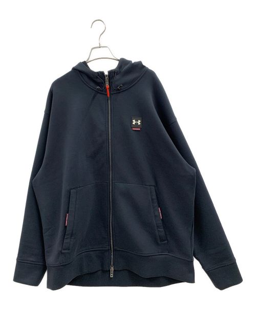 UNDER ARMOUR（アンダー アーマー）UNDER ARMOUR (アンダー アーマー) UNDER ARMOUR ジップパーカー ブラック サイズ:XXLの古着・服飾アイテム