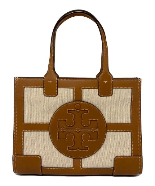 TORY BURCH（トリーバーチ）TORY BURCH (トリーバーチ) トートバッグ ブラウン×ベージュの古着・服飾アイテム