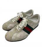 GUCCIグッチ）の古着「GUCCI　スニーカー」｜アイボリー